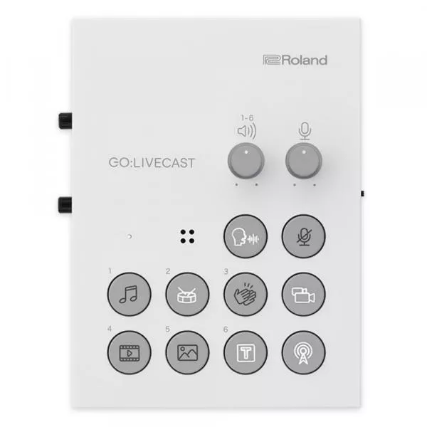 Interface audio tablette / iphone / ipad Roland Go:Livecast