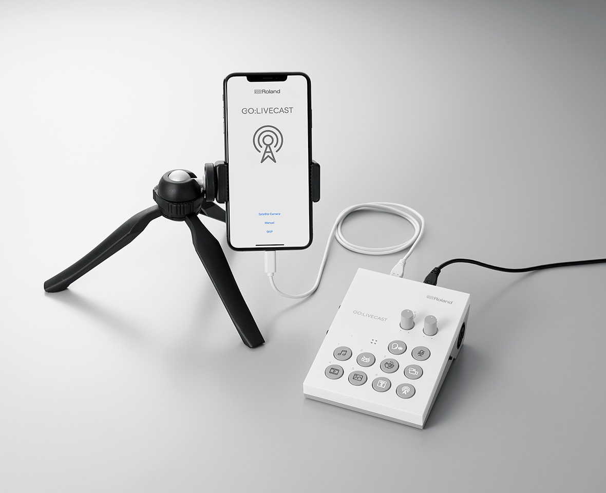 Roland Go:livecast - Interface Audio Tablette / Iphone / Ipad - Variation 1