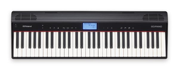 ペダル付き　ローランド　Roland GO-61P 楽天市場】キーボード ピアノ Roland GO：PIANO GO-61P 61鍵盤