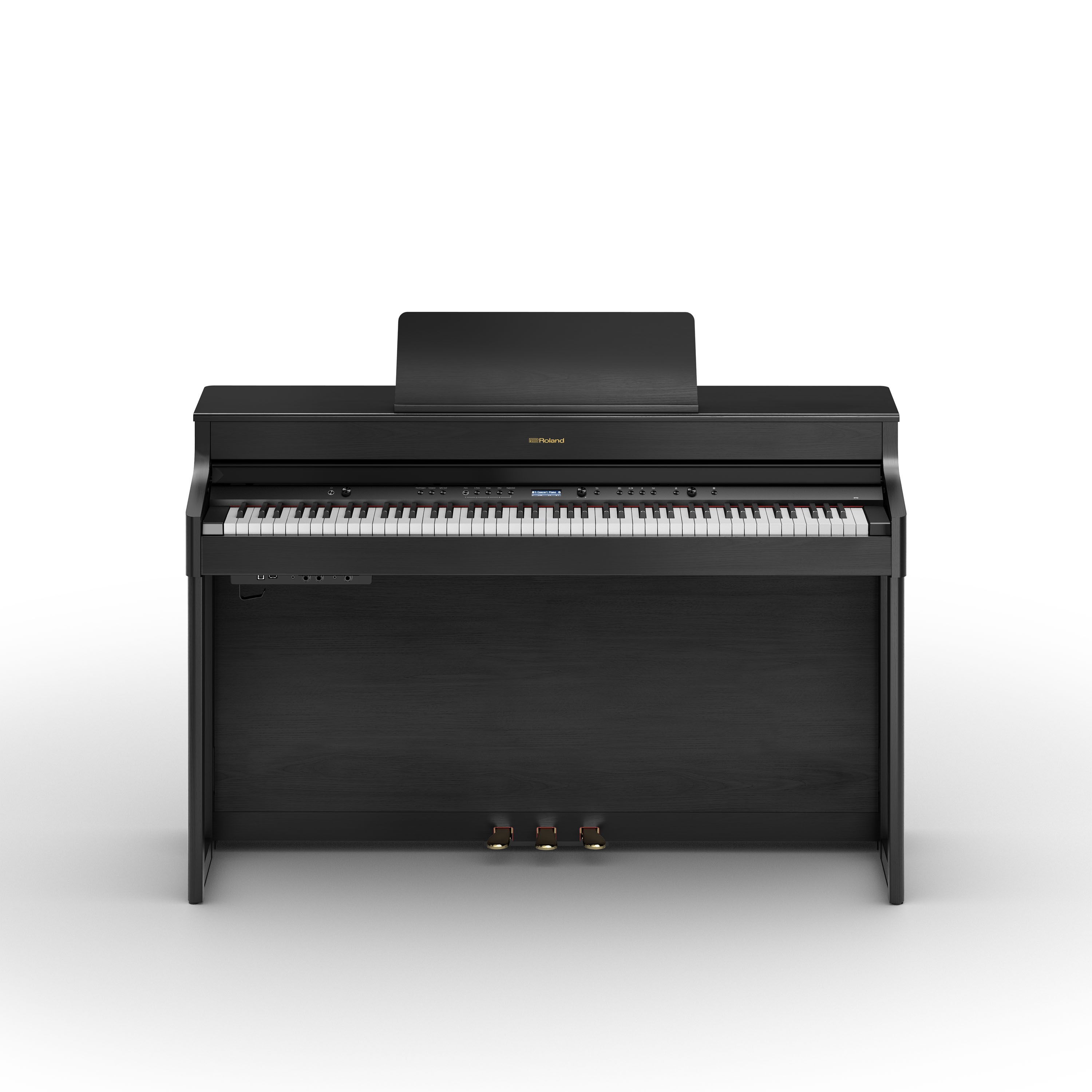 Roland Hp 702 Ch Noir Mat - Piano NumÉrique Meuble - Variation 2