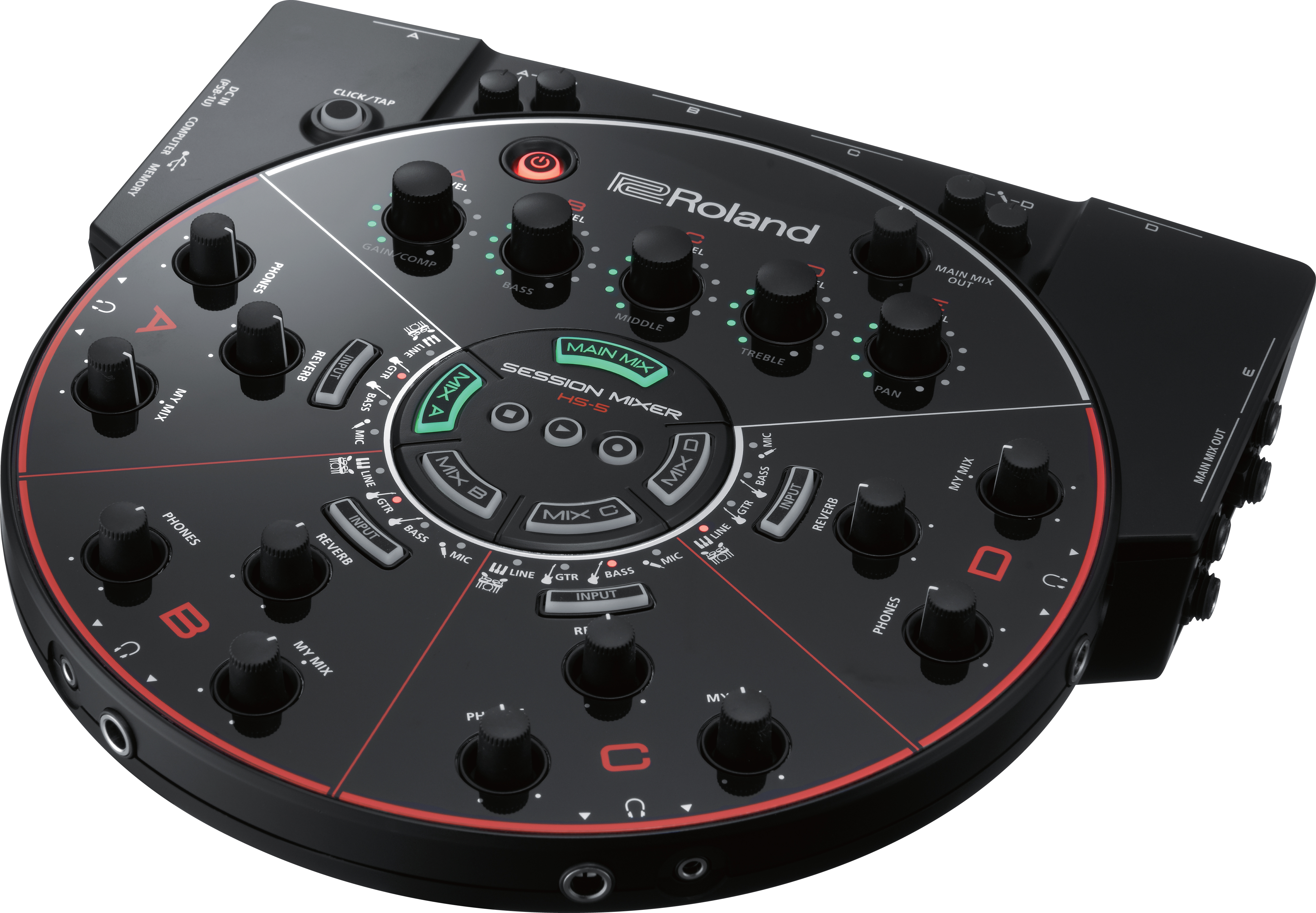 Roland Hs 5 Session Mixer - ContrÔleur De Monitoring - Variation 1