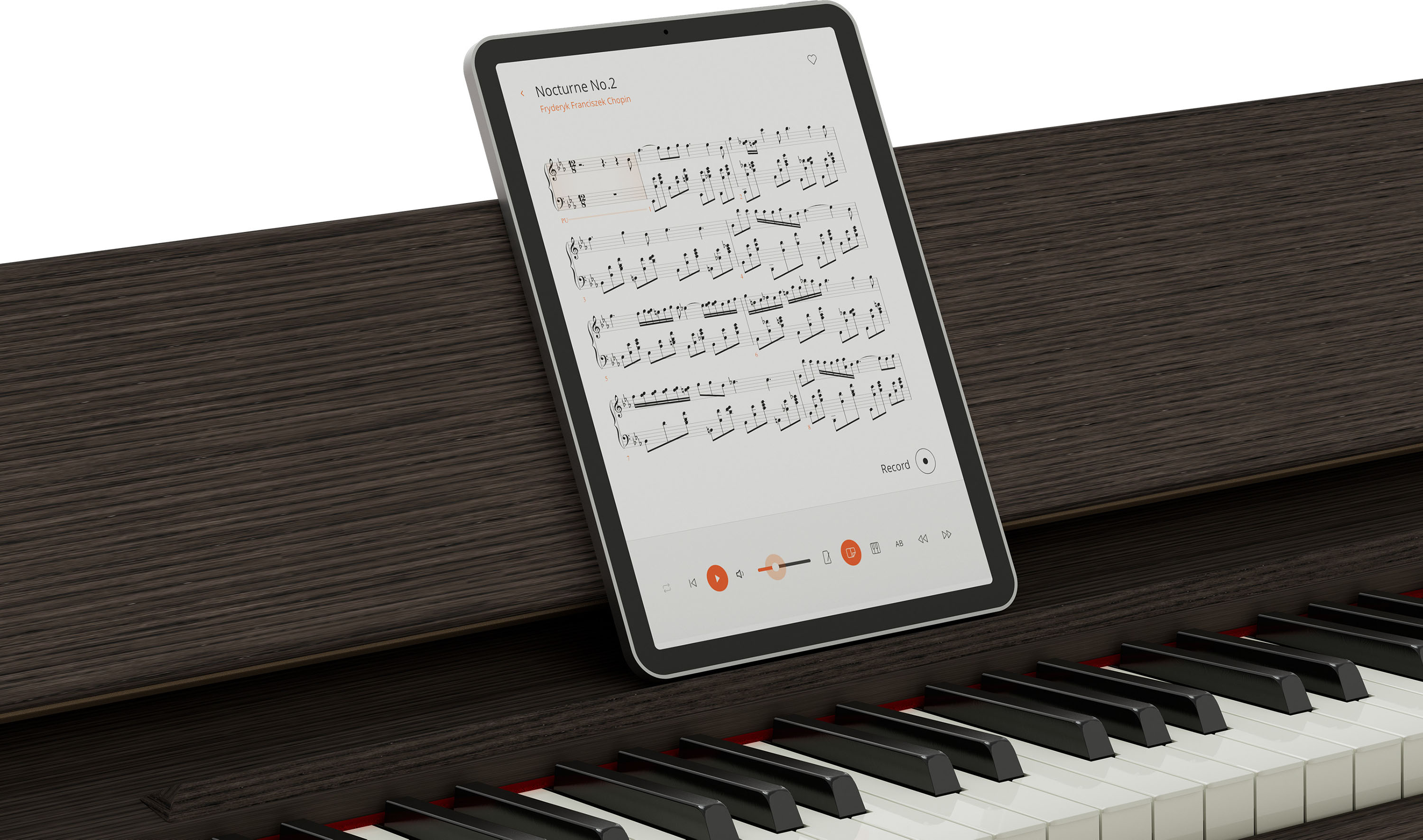 Roland Kiyola Kf-25 - Chene Fume - Piano NumÉrique Meuble - Variation 11