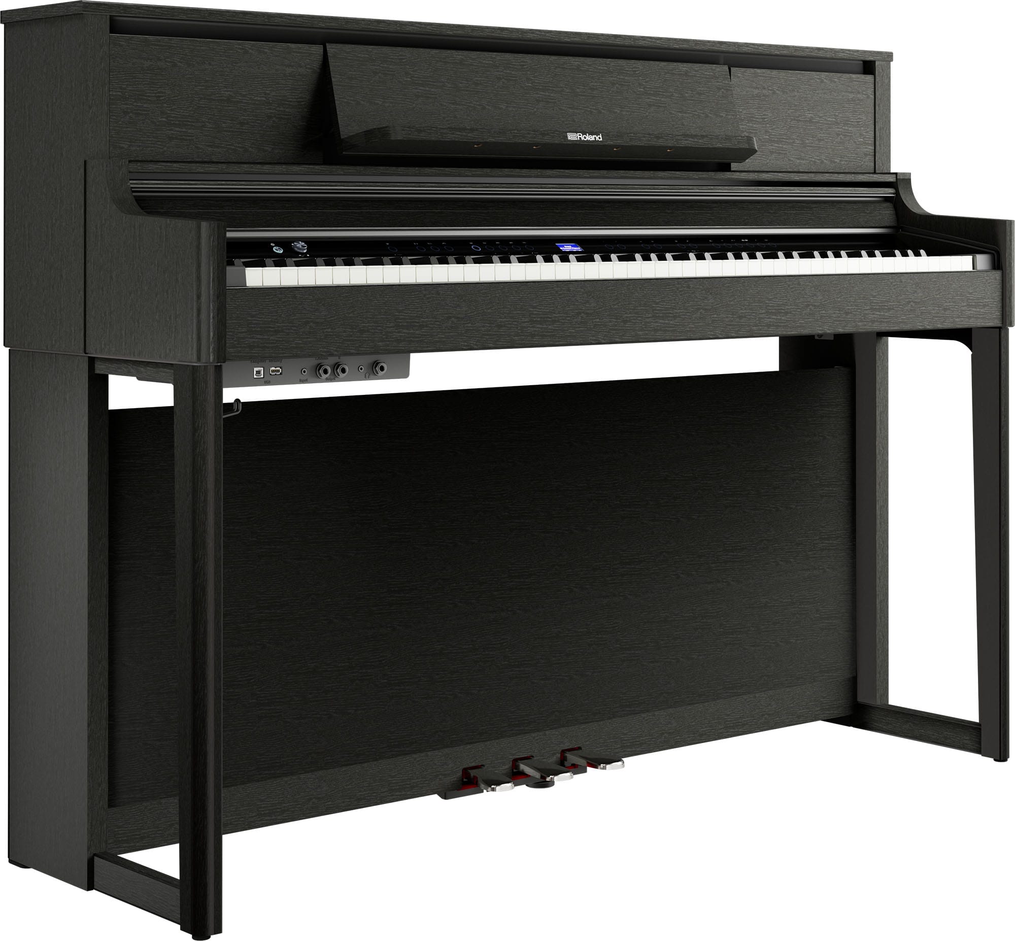 Roland Lx-5-ch - Charcoal Black - Piano NumÉrique Meuble - Variation 1