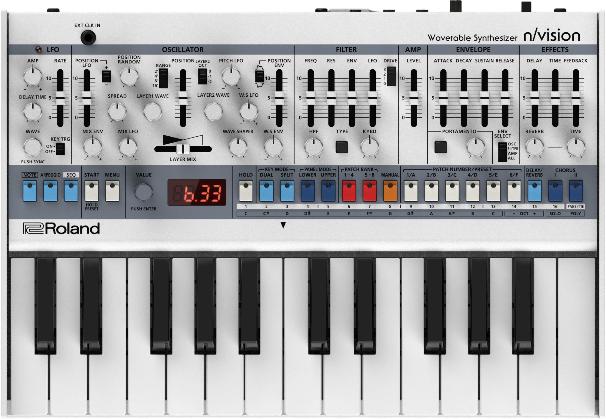 Roland N/vision - SynthÉtiseur - Variation 1