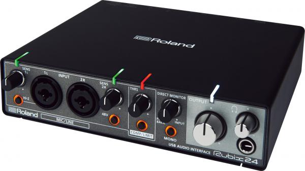 Pack home studio Roland Rubix24 + X-TONE XS-Studio + cable XLR 3m