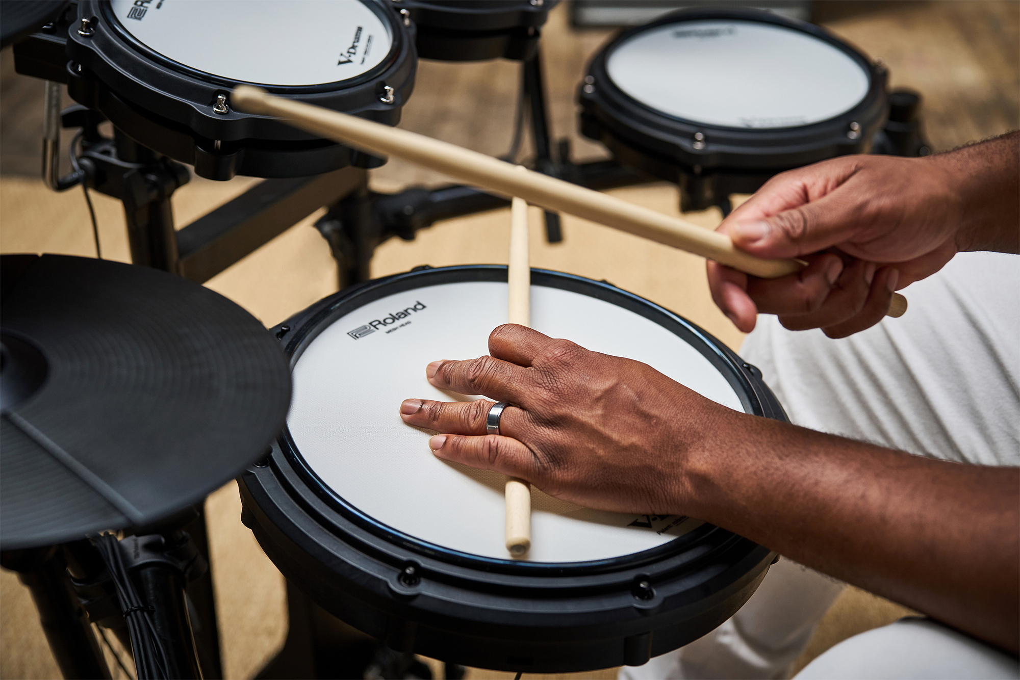 Roland Td-313 V-drums Kit - Kit Batterie Électronique - Variation 7