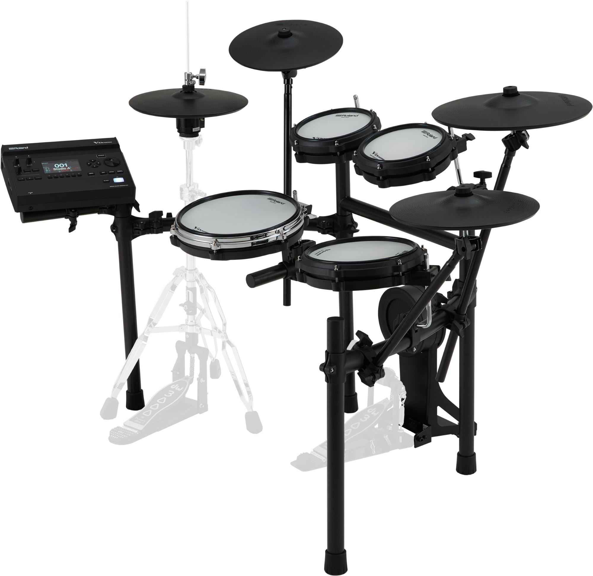 Roland Td-316 V-drums Bundle Complet - X-hp1 + Dt90 + Vic5a + Hp30 + Hh45wn - Pack Batterie - Variation 1