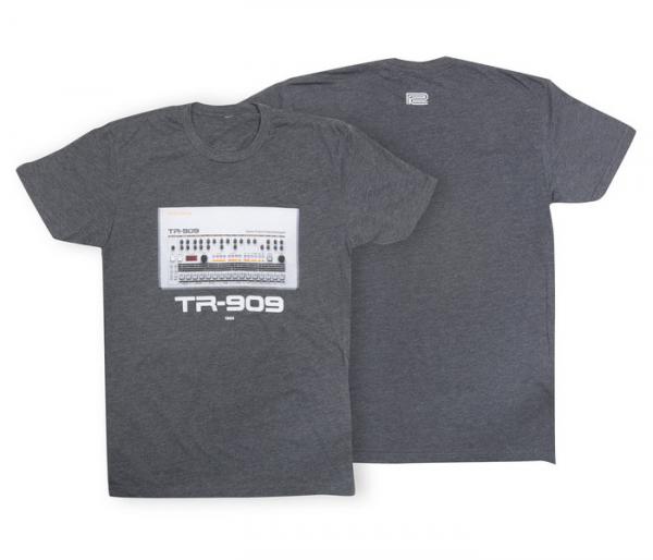 T-shirt Roland TR-909 Crew T-Shirt Charcoal - L