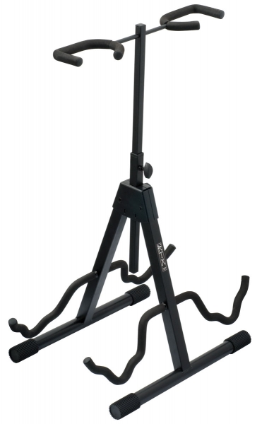 Stand & support guitare & basse Rtx G2R - 2 guitars stand
