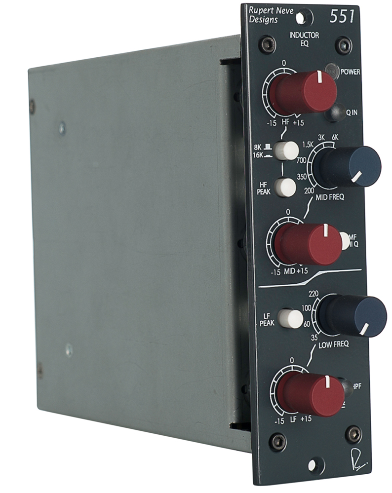 Rupert Neve Design 551 Egaliseur Induction Format 500 - Module Format 500 - Variation 2