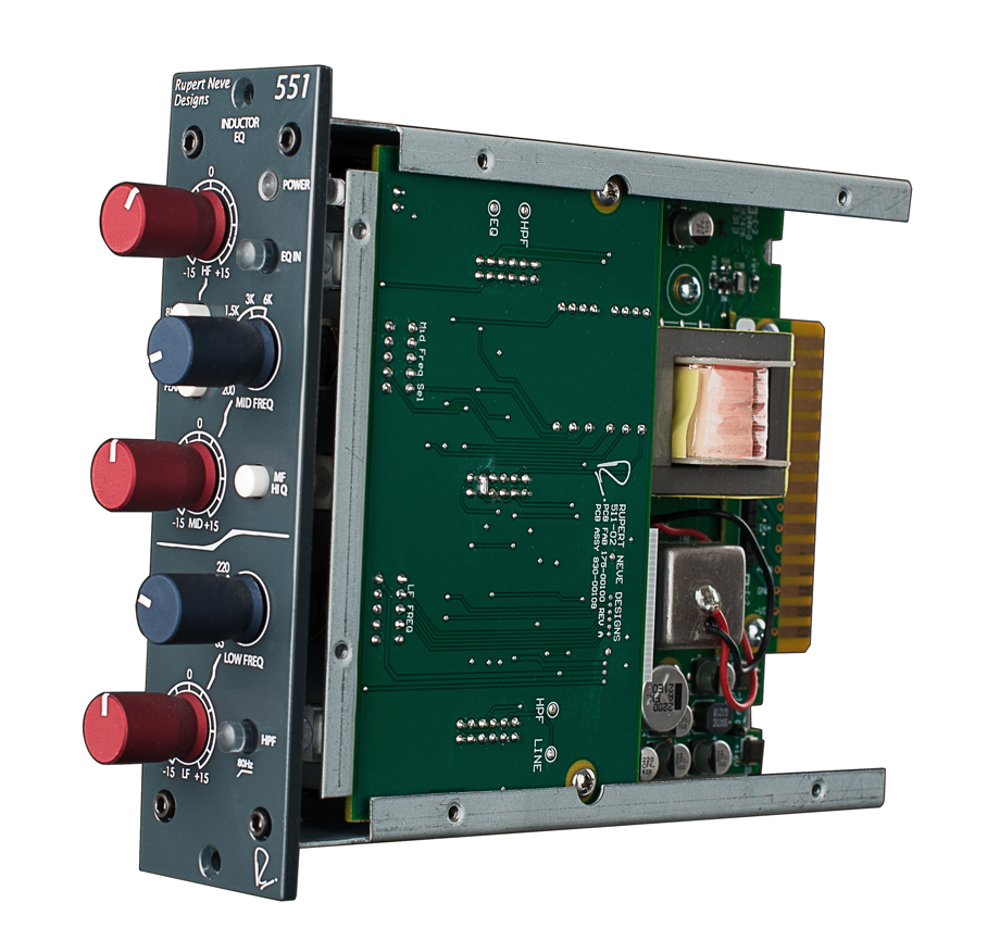 Rupert Neve Design 551 Egaliseur Induction Format 500 - Module Format 500 - Variation 3