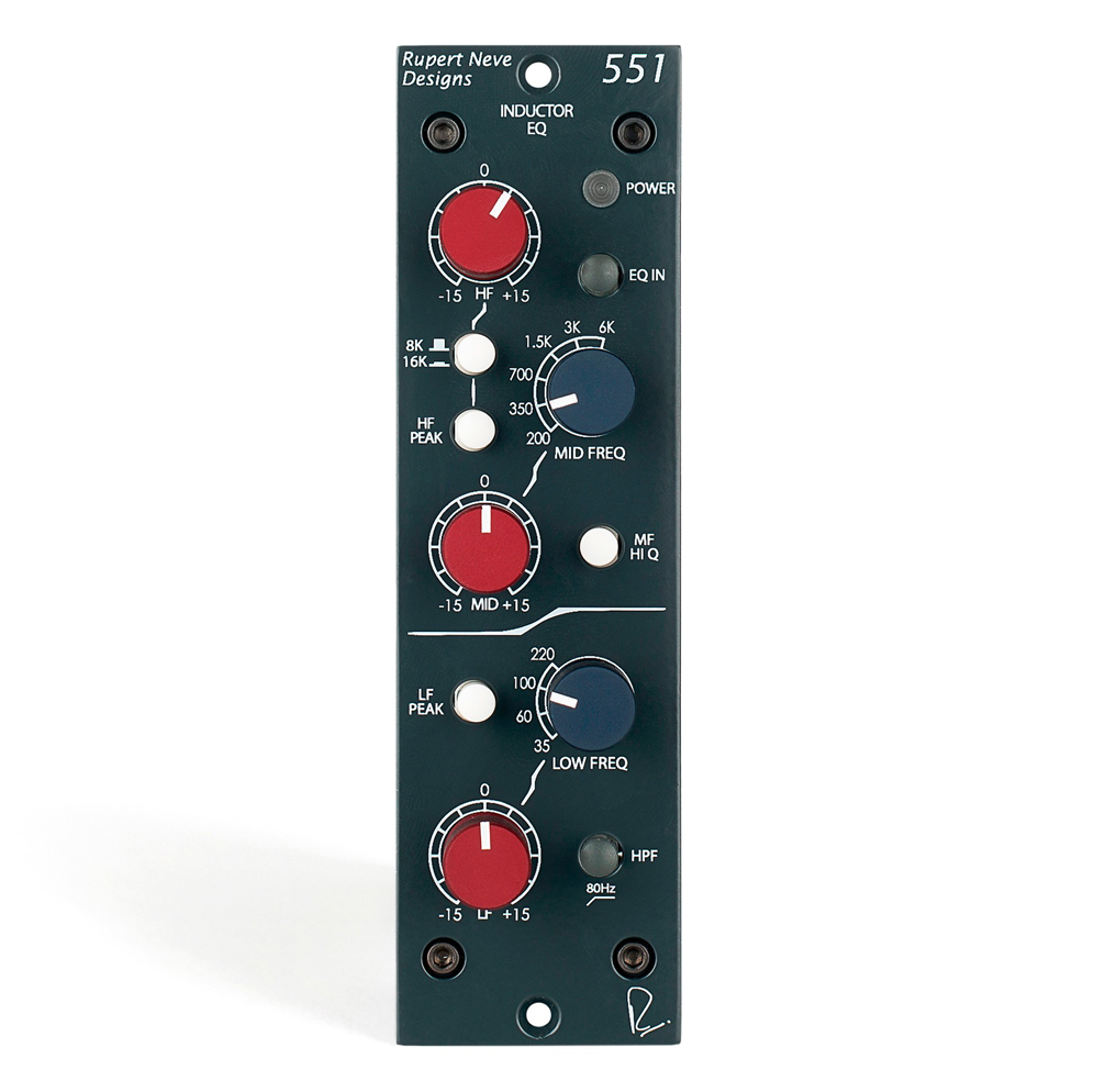 Rupert Neve Design 551 Egaliseur Induction Format 500 - Module Format 500 - Variation 1