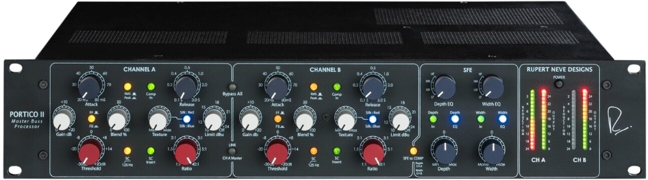 Rupert Neve Design Portico 2 Master Buss Processor - Compresseur Limiteur Gate - Main picture