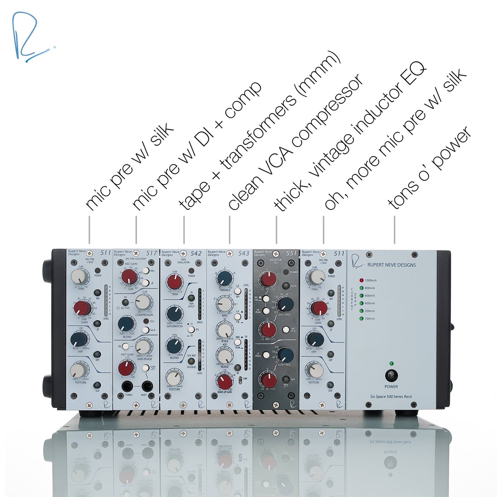 Rupert Neve Design Portico 511 - 500 Series - Module Format 500 - Variation 4