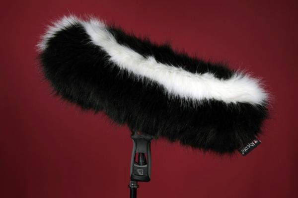 Rycote 033013 Softie Bonnette à Poils Longs Trou 24-25mm - Longueur 50mm
