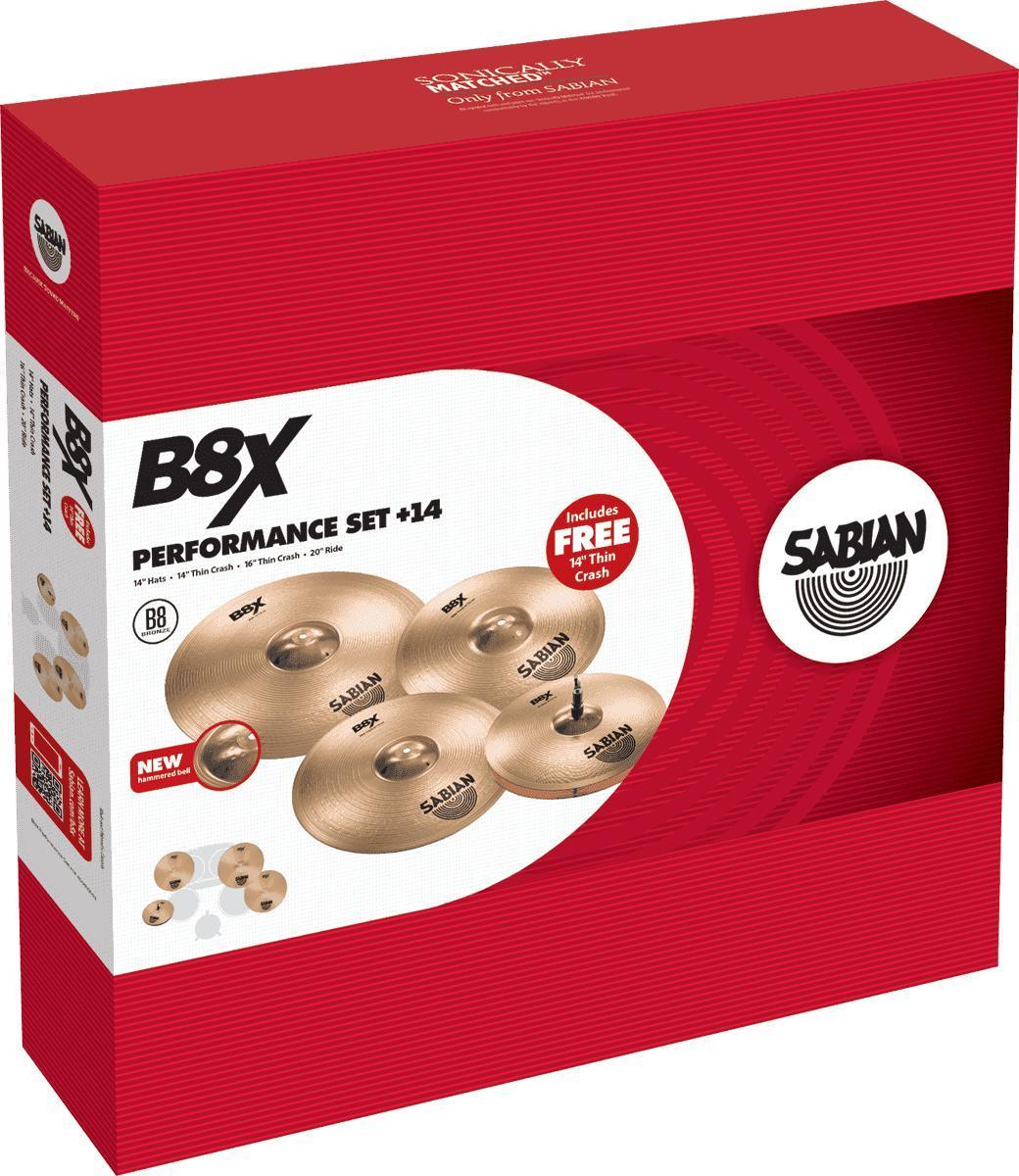 Pack cymbales Sabian 45003XG Set Harmonique 14
