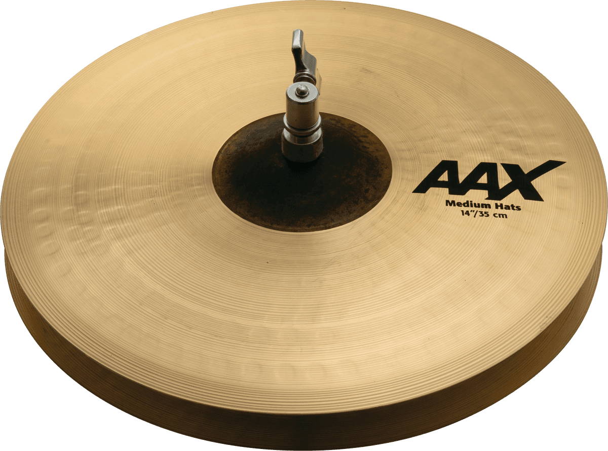 Sabian Aax Medium  Hi Hat 14 - Cymbale Hi Hat Charleston - Main picture