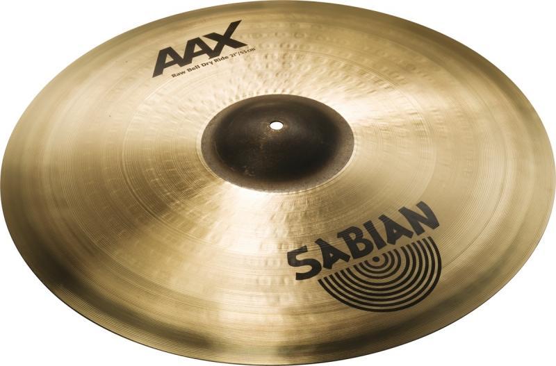 Cymbale ride Sabian AAX Ride Raw Bell Dry - 21 pouces