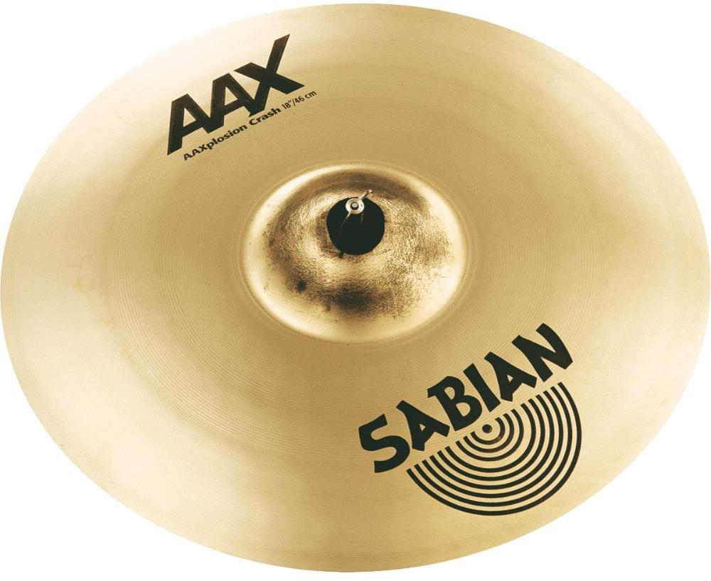 Cymbale crash Sabian AAX X-Plosion Crash - 18 pouces