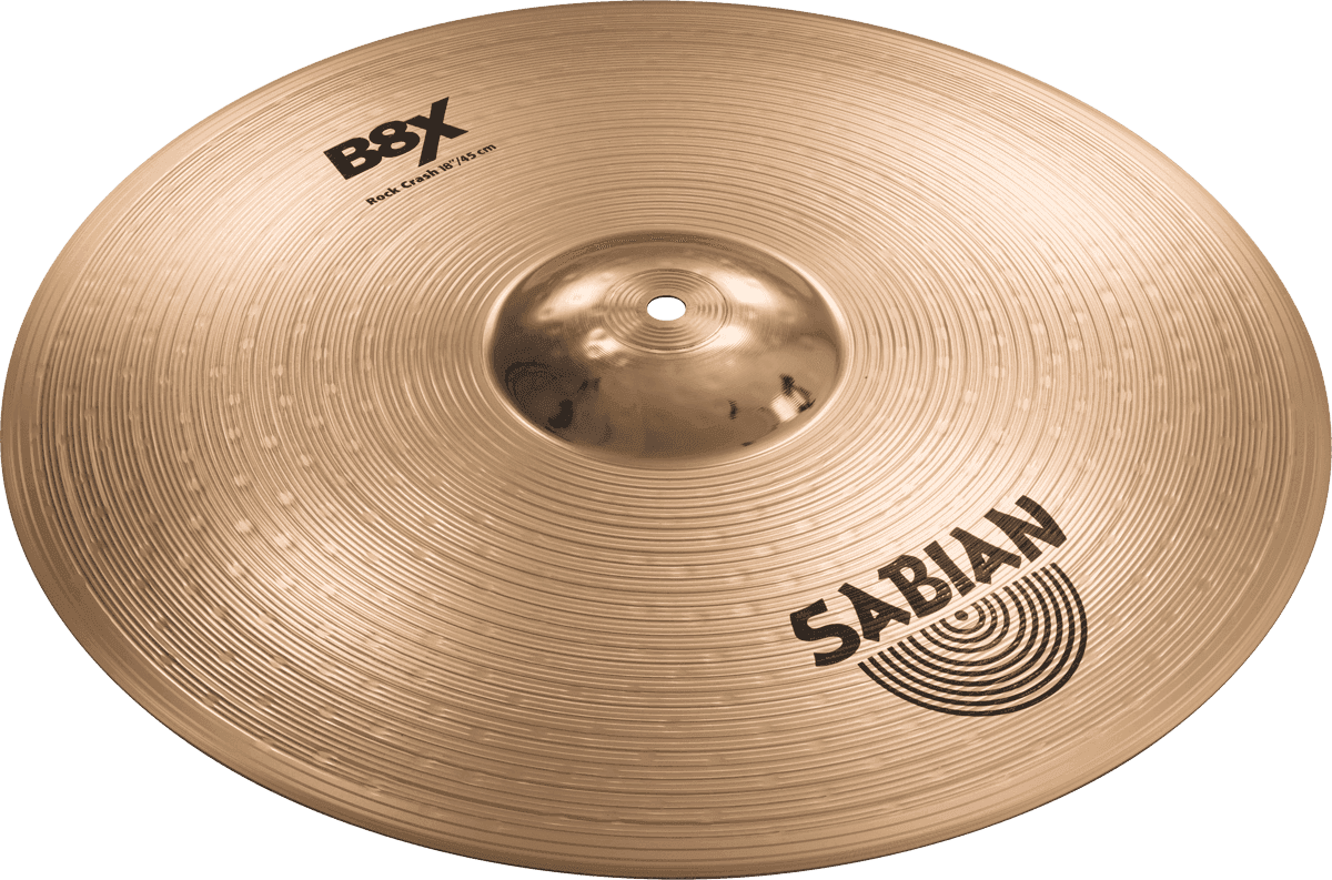 Sabian B8x Rock Crash - 18 Pouces - Cymbale Crash - Main picture