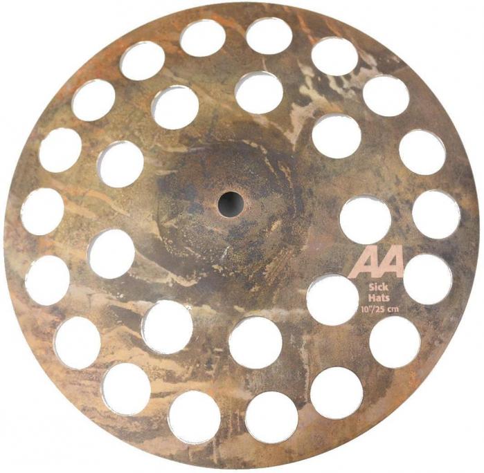 Cymbale hi hat charleston Sabian AA Sick Hat 10