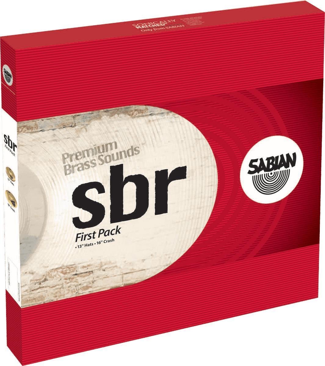 Pack cymbales Sabian SBR First Pack
