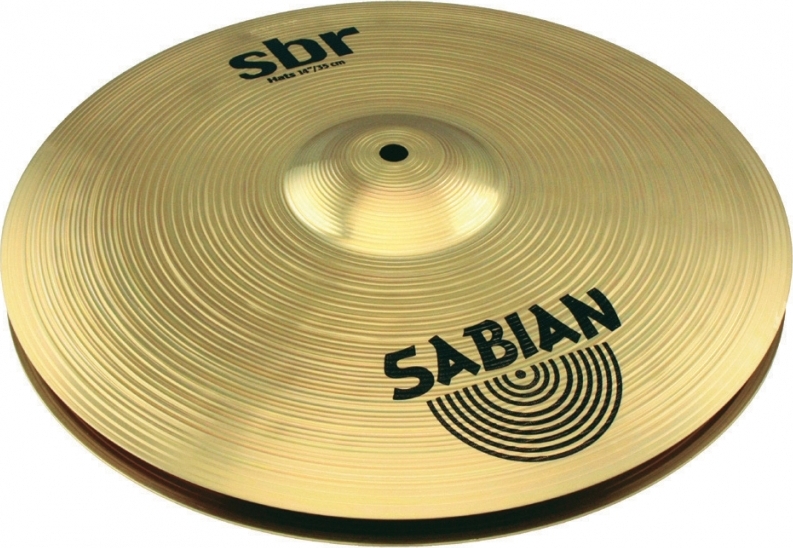 Sabian Sbr Hi Hat 13 - 13 Pouces - Cymbale Hi Hat Charleston - Main picture