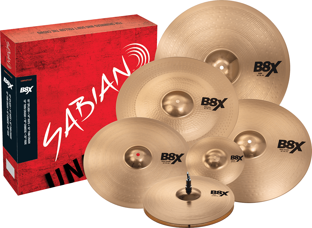 Sabian Set B8x Complet - Pack Cymbales - Main picture