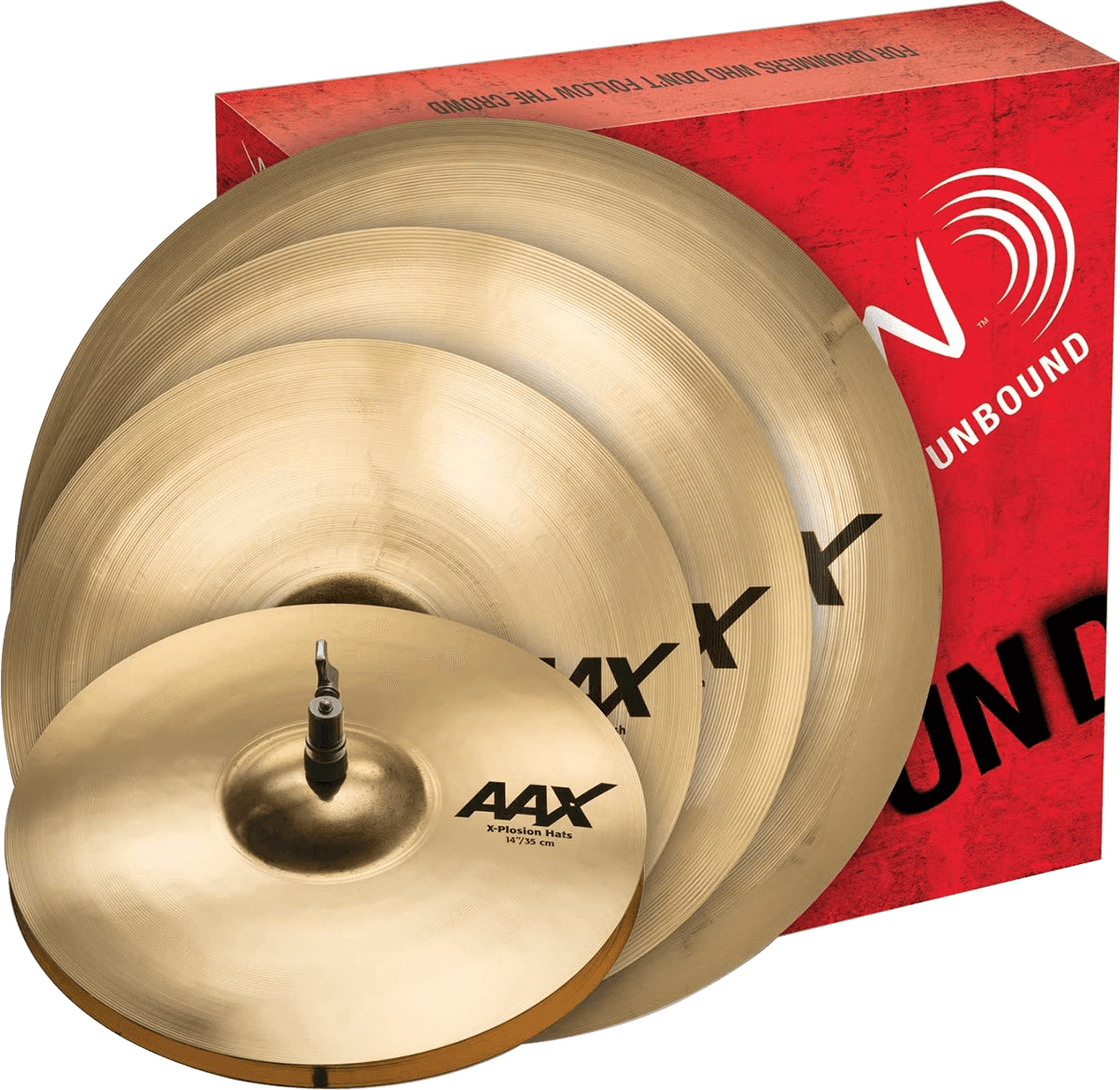 Sabian X-plosion Perf 14 16 18 21 Pack - Pack Cymbales - Main picture