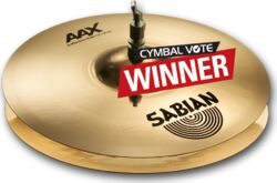 Cymbale hi hat charleston Sabian AAX X-Plosion Hats - 14 pouces