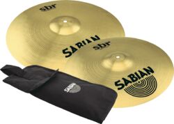 Pack cymbales Sabian SBR50061 Crash Pack + housse