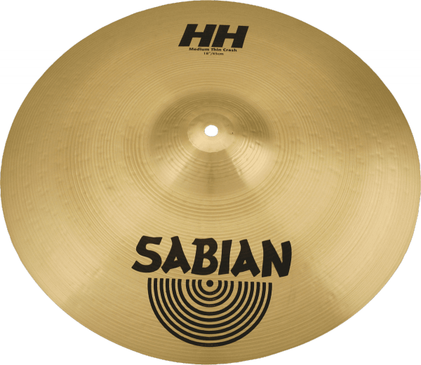 Cymbale crash Sabian HH Medium-Thin Crash - 18 pouces