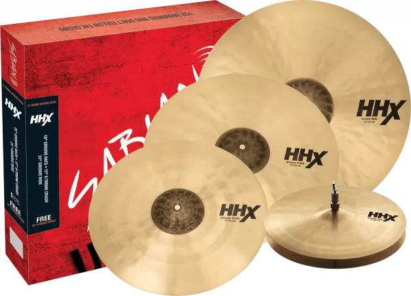 Pack cymbales Sabian HHX Pack X-Treme Groove