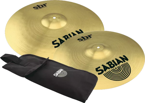 Pack cymbales Sabian SBR50061 Crash Pack + housse