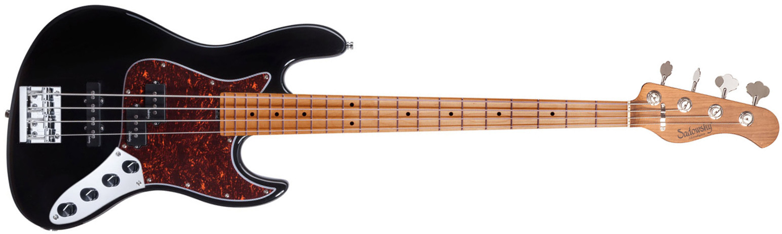 Sadowsky Hybrid Pj Bass 21 Fret 4c Metroexpress V2 Mn - Black Pearl - Basse Électrique Solid Body - Main picture