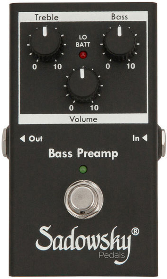 Sadowsky Spb-2 Bass Preamp Pedal - Preampli Basse - Main picture