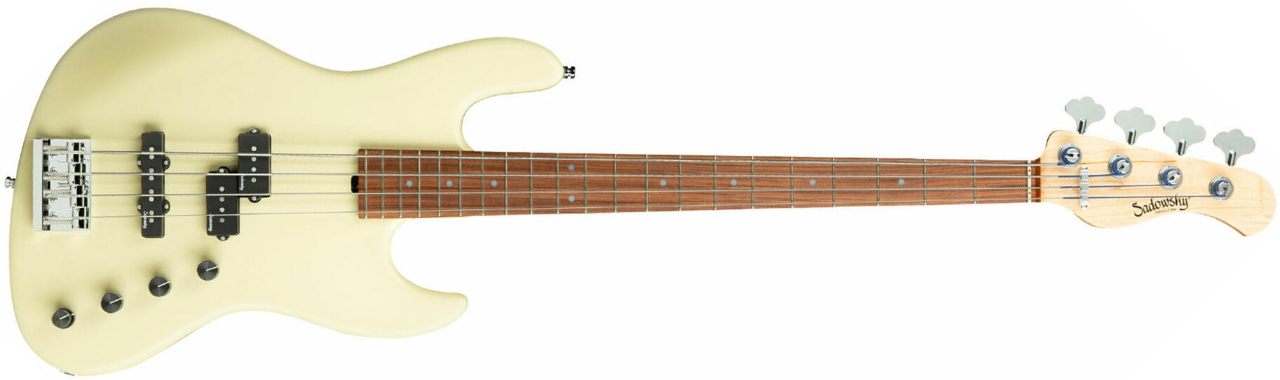 Sadowsky Verdine White 21 Fret 4c Metroline Signature All Active Pf - Olympic White - Basse Électrique Solid Body - Main picture