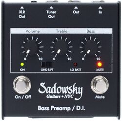 Preampli basse Sadowsky SBP-1 Preamp/DI Pedal