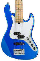 Basse électrique solid body Sadowsky MetroExpress 21-Fret Hybrid P/J Bass 5 (MN) - Ocean blue metallic