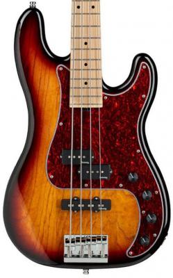 Basse électrique solid body Sadowsky Metroline 21-Fret Hybrid P/J Bass Ash 4-string (Germany, MN) - '59 burst transparent 