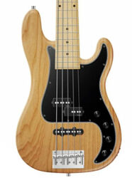 Basse électrique solid body Sadowsky Metroline Hybrid P/J Bass Ash 21-Fret 5-String (Germany, MN) - Natural satin
