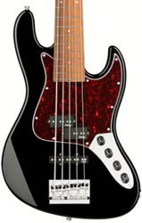 MetroExpress 21-Fret Hybrid P/J Bass 5-String (MOR) - black pearl