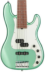 Basse électrique solid body Sadowsky Metroline 21-Fret Hybrid P/J Bass Alder (5-String, Germany, MOR) - Sage Green Metallic Satin
