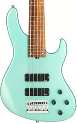 Basse électrique solid body Sadowsky Metroexpress 24-Fret Modern Bass 5-String (MOR) - Solid Sage Green Metallic
