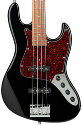 Basse électrique solid body Sadowsky MetroLine 24-Fret Modern Bass, Alder, 4-String (Germany, MOR) - Solid black high polish