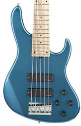 Basse électrique solid body Sadowsky Modern 5 Ash Metroline 24-Fret (Germany, MN) - Dark lake placid blue metallic