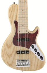 Basse électrique solid body Sadowsky MetroLine 24-Fret Vintage Single Cut Bass Ash 5-String (Germany, MN) - Natural Trans. Satin