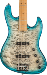 Basse électrique solid body Sadowsky J/J Bass 4 Metroline 21-Fret Standard Ltd (Germany, MN) - Whale blue trans satin