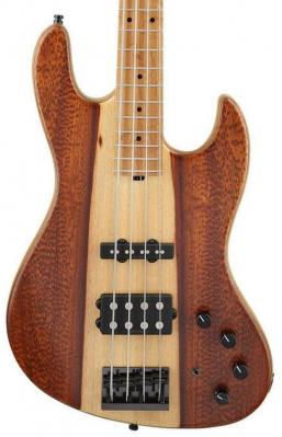 Basse électrique solid body Sadowsky Metroline 21-Fret Standard M/M Bass 4 Ltd (Germany, MN) - Natural transparent satin