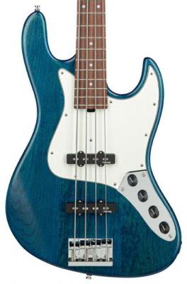 Basse électrique solid body Sadowsky MetroLine 21-Fret Vintage J/J Bass Alder 4-String (Germany, MOR) - Blue transparent satin